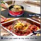 Solid Stainless Steel Spider Strainer Skimmer Ladle for Cooking and Frying, Kitchen Utensils Wire Strainer Pasta Strainer Spoon, 5.4 Inch